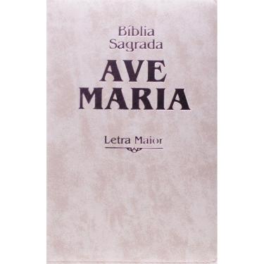 Imagem de Bíblia Sagrada Ave-Maria - Letra Maior - Strike Rosa Zíper