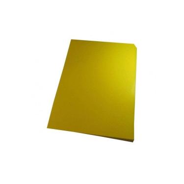 Imagem de Capa Para Encadernação A4 Amarela Pp Couro 0,30Mm 100Un