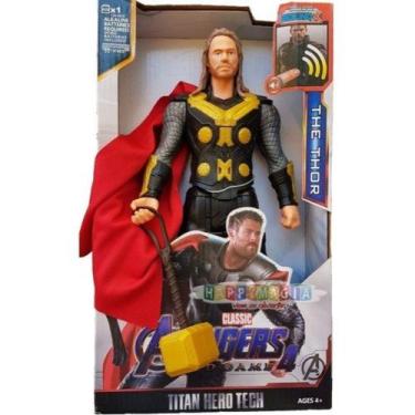 Thor Endgame Boneco Articulado 50 Cm Mimo Filme Marvel