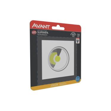 Imagem de Spot Direcionável Avant Supimpa Quadrado 5w Biv