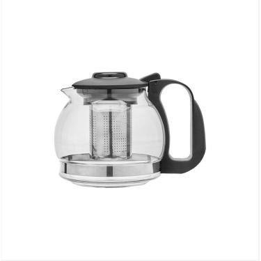 Imagem de Bule Chaleira De Vidro Com Infusor Inox Para Chá - Chaleira 1250ml CHALEIRA VIDRO 1,2L