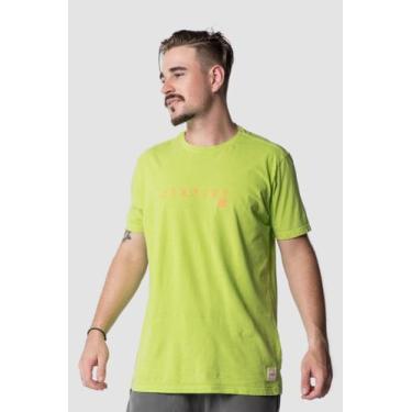 Imagem de Camiseta Estonada Verde Neon Comfort Kartter