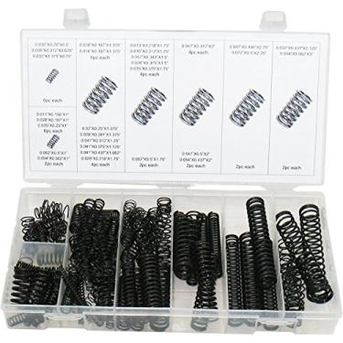 Imagem de SWORDFISH 32030 114 peças de mola de compressão com acabamento de óxido preto sortidas