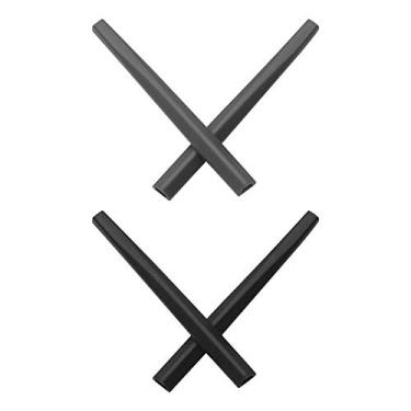 Imagem de Mryok – Opções de substituição para óculos de sol Oakley Deviation, Gray & Black, One Size