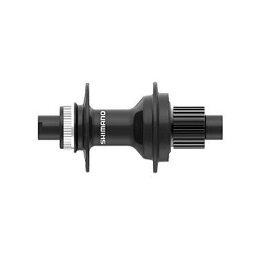 Imagem de Shimano Não-série MTB FH-MT410 12 velocidades freehub, para suporte de disco de bloqueio central, 32H, 12 x 142 mm, preto