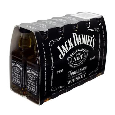 Imagem de Miniatura Mini Whisky Jack Daniels 50ml 10 Unidades