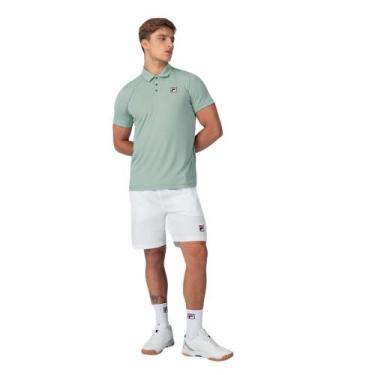 Imagem de Camiseta Polo Masculina Premium Fila Casual Original Confort