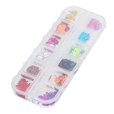 Imagem de Lantejoulas decorativas, lantejoulas de plástico lindas mini para sacolas de presente para a família