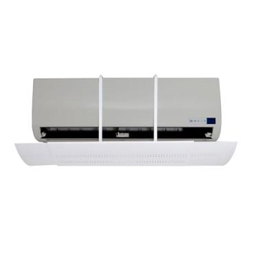 Imagem de Defletor De Ar Condicionado Split Tamanho Ajustável De 70cm A 110cm Com Ajuste De Ângulo 180 Graus