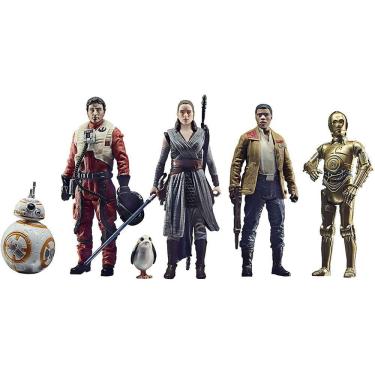 Imagem de Conjunto de bonecos Celebrate The Saga Toys The Resistance, boneco de ação colecionável de 9 cm, pacote com 6