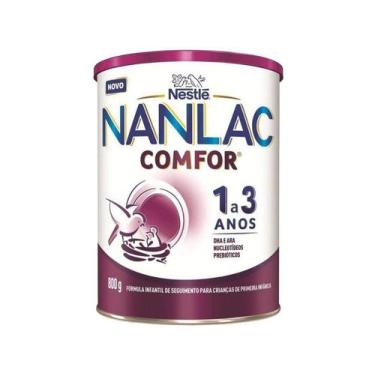 Imagem de Fórmula Infantil Nestlé Leite Nanlac Comfor  - 800G