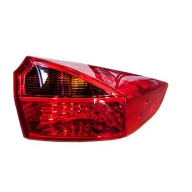 Imagem de WOLEN Luz traseira do carro luz de freio montagem lâmpada traseira aviso para-choque luz neblina, para Honda City 2015 2016 2017 2018 2019