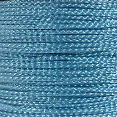 Imagem de Corda Paracord Nano West Coast (azul claro, 300 pés) – carretel de cabo trançado