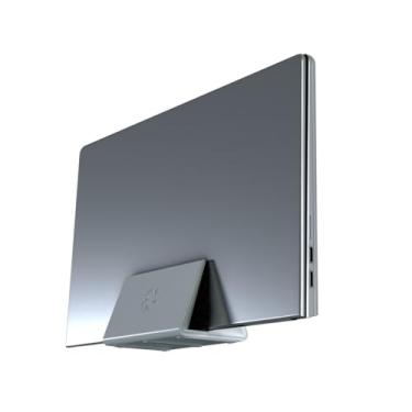 Imagem de Suporte Base para Notebook Fechado Mesa Monitor Externo Com Um Espaçamento interno de 2 cm - ARTBOX3D
