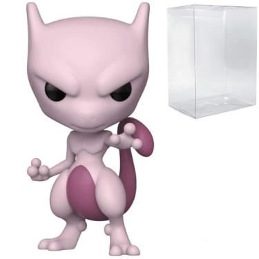 Imagem de POP Jogos: Pokémon - Boneco de vinil Funko Mewtwo (incluído com caixa protetora compatível), multicolorido, 9,5 cm