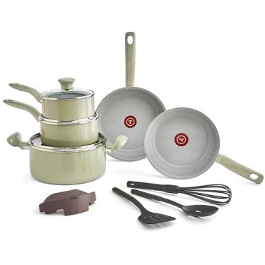 Imagem de Jogo De Panelas Verde Recycled Ceramic Tefal 9 Peças