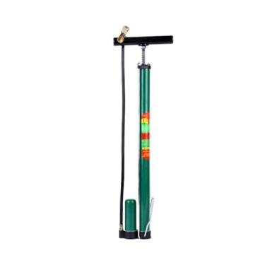 Imagem de Bomba de balão para infláveis, bomba inflável, colchão de ar, bola de ar para arco de balão, bocais portáteis, bicicletas, bombas de chão manuais, leves, práticas, fáceis de transportar (verde, 59 cm)