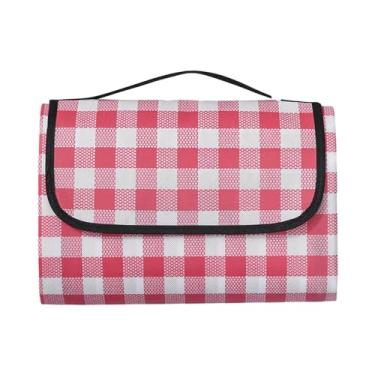 Imagem de Generic Cobertor de cobertor de acampamento à prova dwaterproof água dobrado leve moda portátil esteira de praia para primavera pesca, ROSA