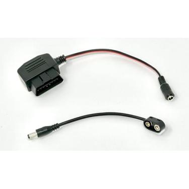 Imagem de Conector OBD Ll, economia de memória, confiável e fácil, alimentado por bateria de 9 volts