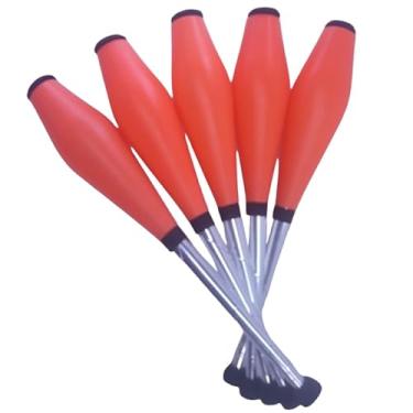 Imagem de Clave malabarismo - KIT com 5 (Laranja Fluor)