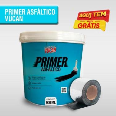 Imagem de Primer Asfáltico Vucan 900ml Para Mantas e Fitas Asfálticas