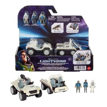 Imagem de Mini Bonecos Com Veiculos Buggy Da Patrulha Espacial e Veiculo de Tran