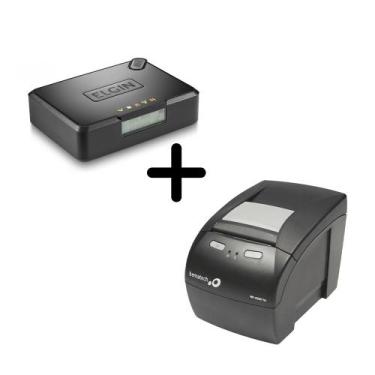 Imagem de Kit MFE (Modulo Fiscal Eletrônico) Smart Elgin e Impressora Bematech M