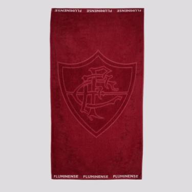 Imagem de Toalha Bouton Fluminense Jacquard Vermelha, Único