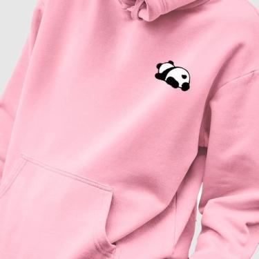 Imagem de Blusa Moletom Genuine Grit Masculina Estampada Algodão 30.1 Panda, Ros