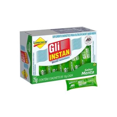 Imagem de Gli-Instan Glicose Instantânea Menta 15g Lowçucar Display 5 Unidades -