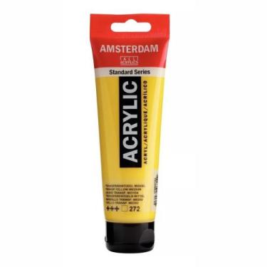 Imagem de Tinta Acrilica Amsterdam Talens 708 Paynes Grey 120ml - ROYAL & TALENS