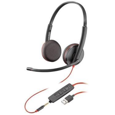 Imagem de Headset Plantronics Blackwire C3225 Usb-A - 209747-101 - Plantroics