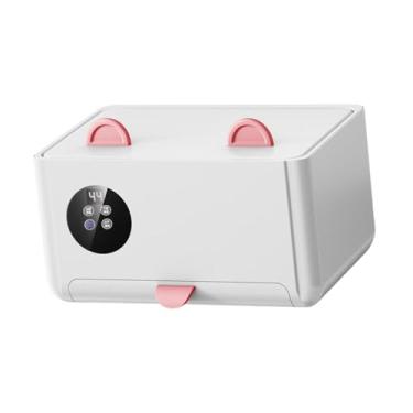 Imagem de YIJU Aquecedor portátil para lenços umedecidos com visor digital, Branco