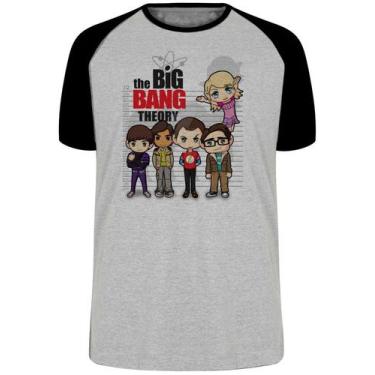 Imagem de Camiseta The Big Bang Theory  Blusa Plus Size extra grande adulto ou i