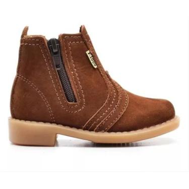 Imagem de Bota Infantil Couro Legítimo Botina Country Festa Junina - F1000, Nobu