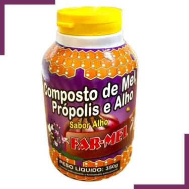 Imagem de Composto Antigripal Farmel Mel, Própolis e Alho 350g