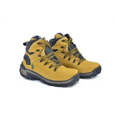 Imagem de Bota Adventure Couro Masculina Cano Alto Conforto Trilha - Bell Boots,
