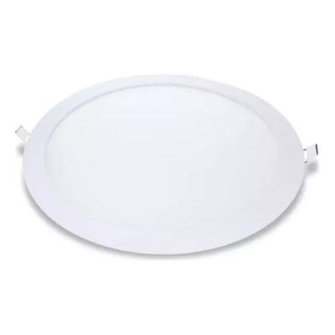 Imagem de Painel Led Embutir 24W Branco Redondo 30x30 6000K Bivolt