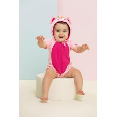 Imagem de Macacão bebê infantil kigurumi verão - Panda - Elefante - Lessa Kids, 