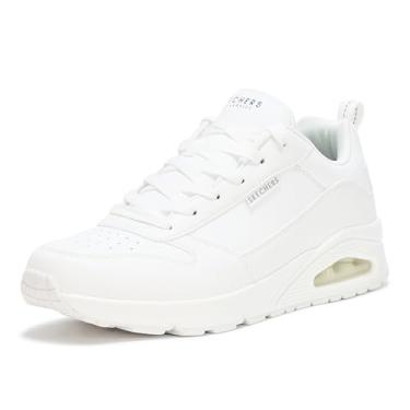 Imagem de Skechers Tênis masculino Uno-Alder, Branco/Branco, 37