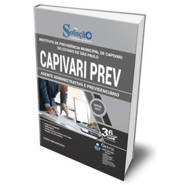 Imagem de Apostila Capivari Prev - Agente Administrativo e Previdenciário - Edit