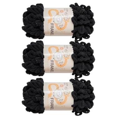 Imagem de Franel Fio de malha macio e fácil de aprender para tricô com dedos - Crie cobertores de chenille lindamente coloridos e confortáveis - perfeito para cobertores fofos roupas, cachecóis e mantas (pacote