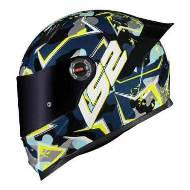 Imagem de Capacete LS2 FF358 Classic S Camo Azul, 60