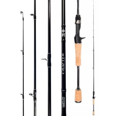 Imagem de Vara Maruri Crafter C17 581M 1,73m 8-17lbs Carretilha Carbono 24T Ação Rápida