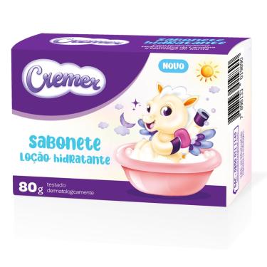 Imagem de Sabonete infantil em barra loção hidratante cremer 80G