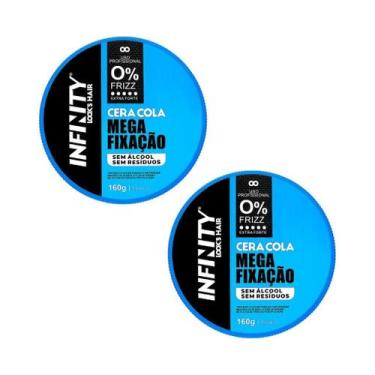 Imagem de Pomada Capilar Infinity Cola 160G - Kit Com 2Un
