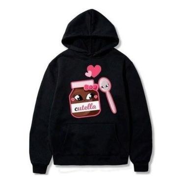Imagem de Blusa De Frio Moletom Nutela Engraçado Nutella Cutela - Use Nerd, G