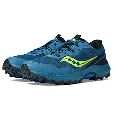 Imagem de Saucony Tênis de corrida masculino Excursion Tr16 Trail, Oceano/Preto, 42