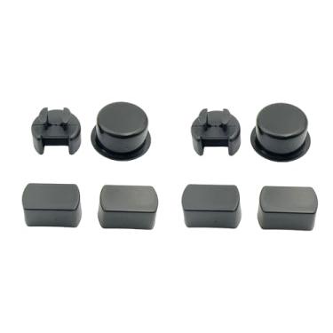 Imagem de Ulifebet Kit de inserção de bucha pivô de dobradiça de porta traseira de carro 8 peças/2 para lado esquerdo e direito e lado da cama e portão compatível com caminhões Dodge Ram e Ford Série F