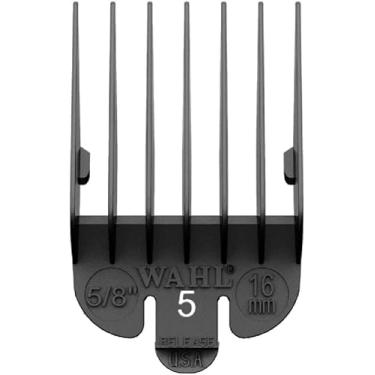 Imagem de Pente Adaptador de Altura Profissional Nº 05 – 16 mm (5/8") – Modelo 003154-055 – Cor Preto – Compatível com Máquinas de Corte – Ideal para Cortes Precisos, Uniformes e Profissionais